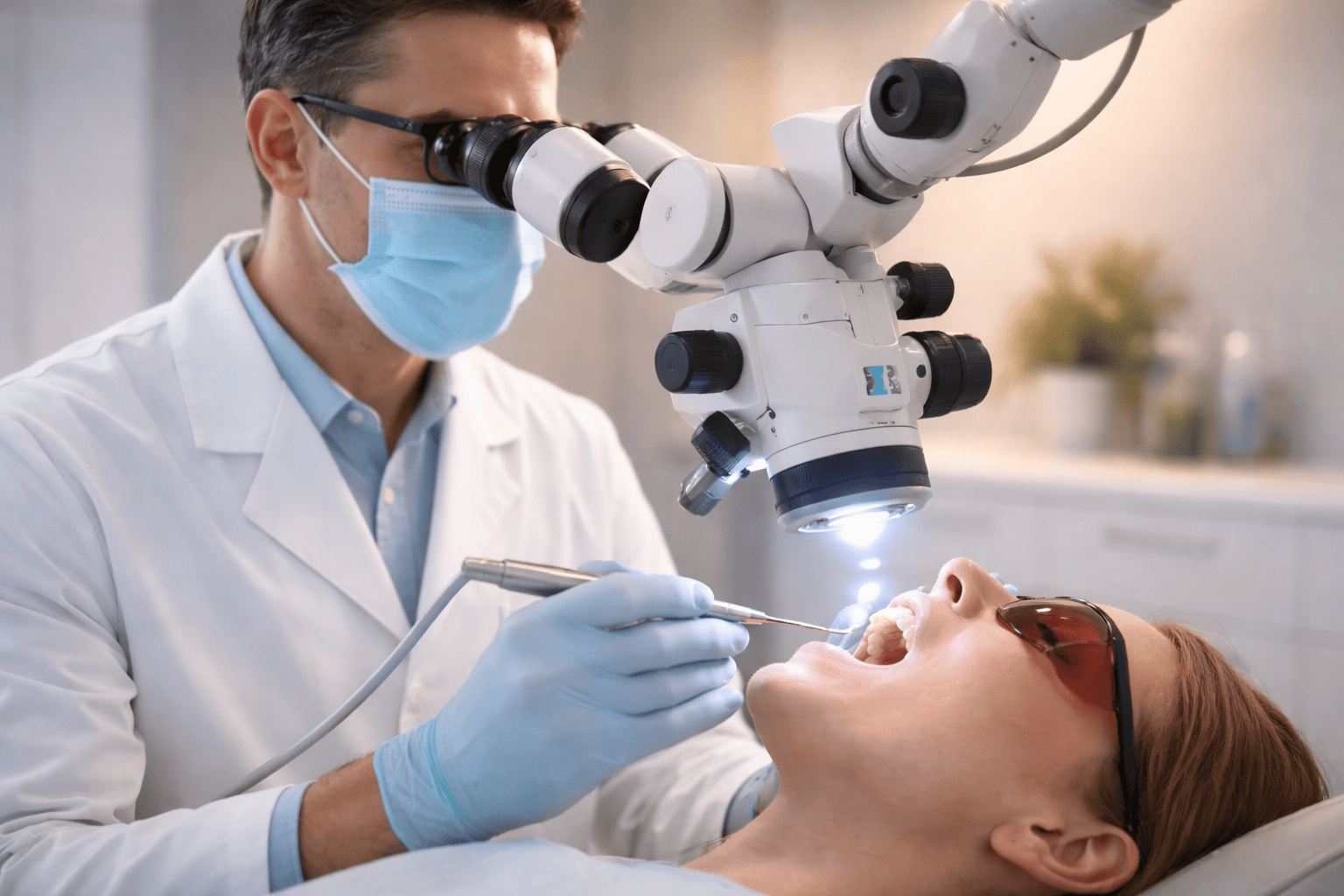 Лечение кариеса и реставрация